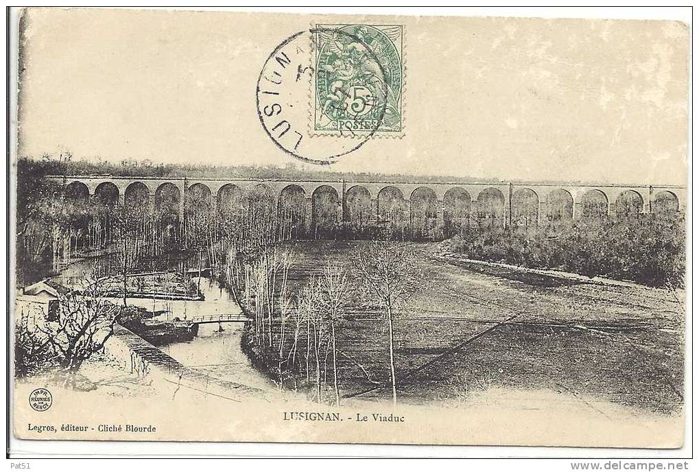 86 - Lusignan : Le Viaduc - Lusignan