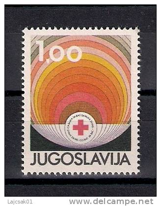 Yugoslavia 1981 Red Cross Surcharge MNH - Beneficiencia (Sellos De)