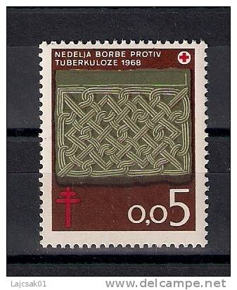 Yugoslavia 1968  Obligatory Tax  Anti-Tuberculoses Surcharge MNH - Wohlfahrtsmarken