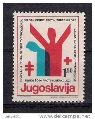 Yugoslavia 1976. Obligatory Tax Anti Tuberculoses Surcharge MNH - Bienfaisance