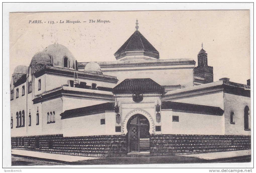 17227 La Mosquée De Paris . Mosque 153 La Cigogne . - Islam