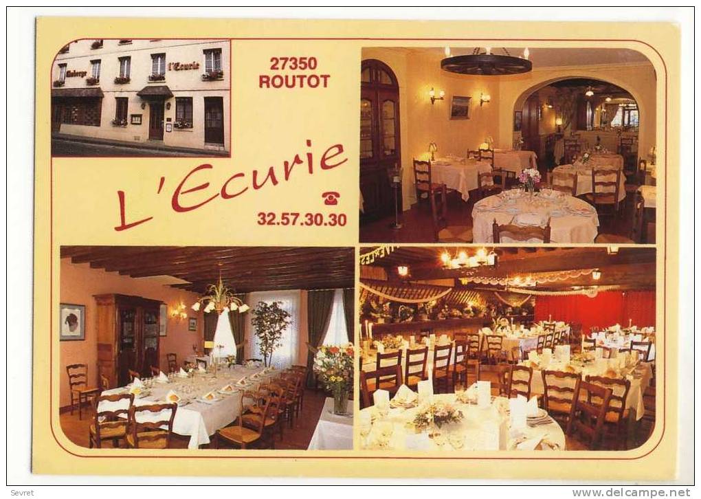 ROUTOT. - Restaurant "L'ECURIE". Danielle Et Jacques THIERRY.  CPM - Routot