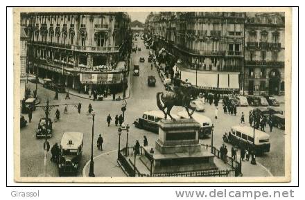 CPSM ORLEANS LOIRET Place Martroi Bus Autocars 1950 - Orleans