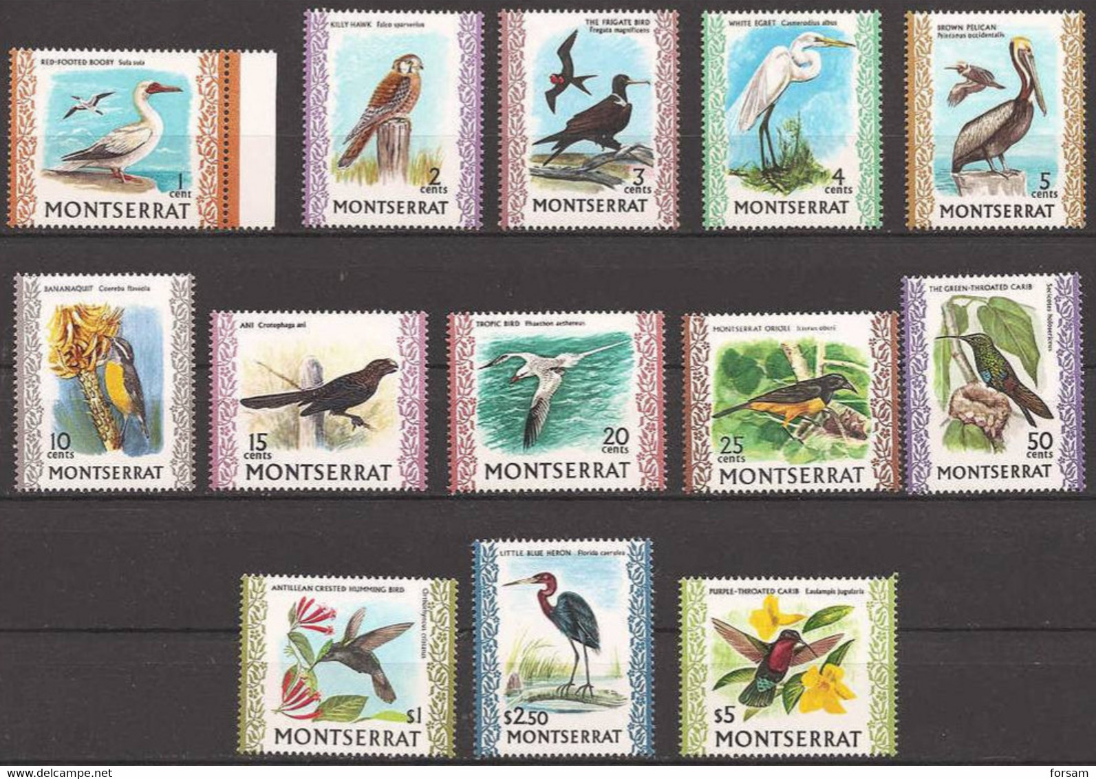 MONTSERRAT..1970..Michel # 230-242...MNH...MiCV - 55 Euro. - Montserrat