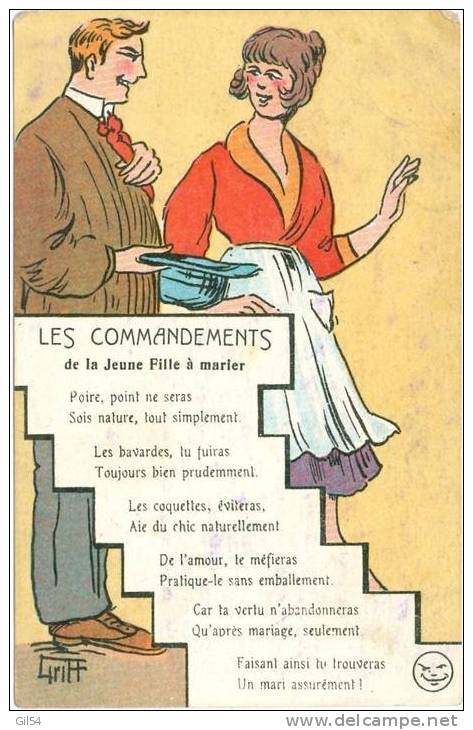 Griff - Les Commandements De La Jeune Fille à Marier -- In08 - Griff