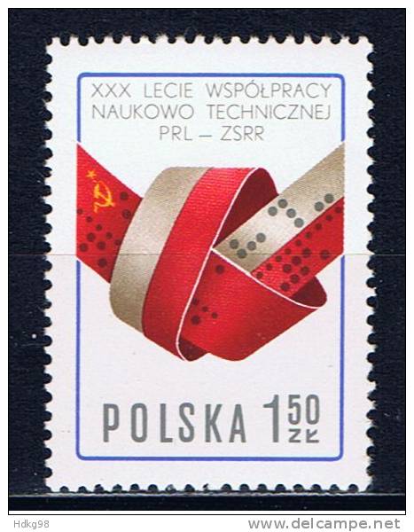 PL+ Polen 1977 Mi 2495 Mnh Knoten - Nuevos