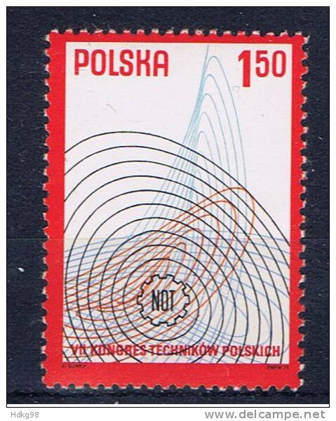 PL+ Polen 1977 Mi 2496 Mnh - Nuevos