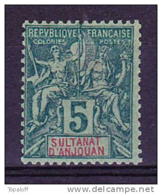 Anjouan   N°4 Neuf Sans Gomme - Unused Stamps