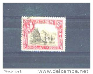 ADEN - 1939  George VI  3a FU - Aden (1854-1963)