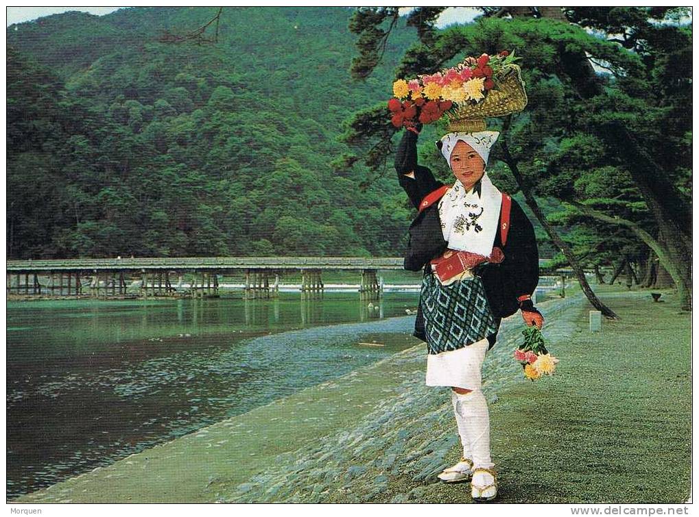 1746. Postal SHIRAKAWA-ME In ARASHIYAMA (Kyoto) Japon. Japonesa - Kyoto