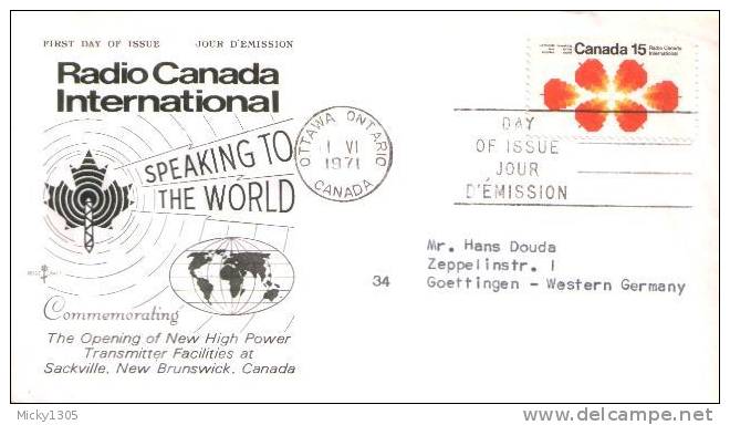 Canada - Mi-Nr 482 FDC (y351) - 1971-1980