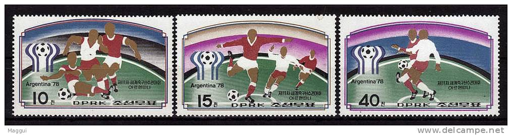 COREE  DU NORD   N°1431 A/C * *   ( Cote 7.50e ) Cup 1978   Football Soccer  Fussball - 1978 – Argentina