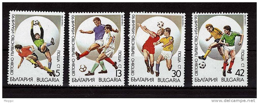 BULGARIE   N°32375/78  * *   Cup  1990    Football Soccer Fussball - 1990 – Italia