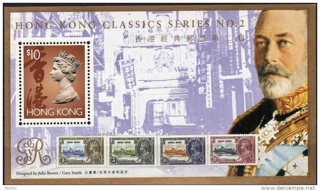 II. world war, post office, bridge Hongkong 667,#26,667II,#36,784,#44,818,#53 ** 44€ stamp of stamp sheet from HONG KONG