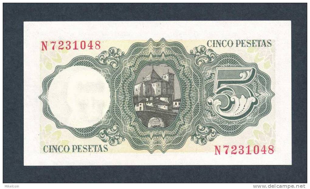 5 PESETAS - 16/08/1951 - SIN CIRCULAR !!!!! - 5 Pesetas