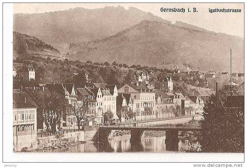 GERNSBACH IGELBACHSTRASSE REF 19772 - Gernsbach