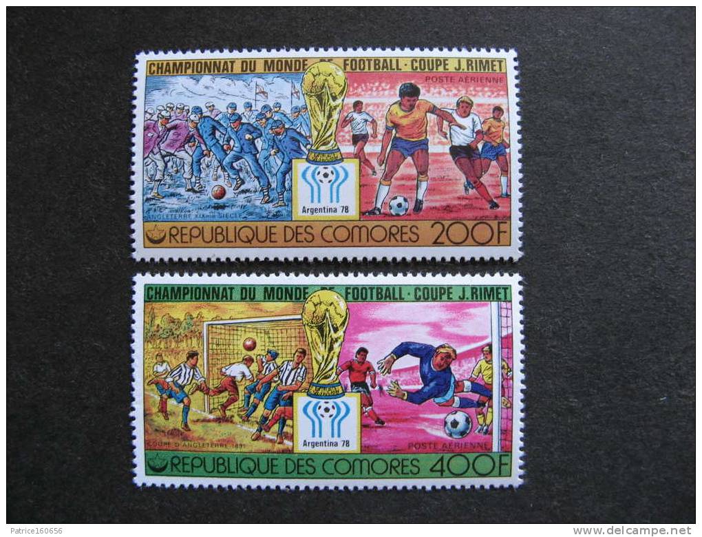 Comores: TB Paire PA N° 131 Et N°132, Neufs XX. - Comores (1975-...)