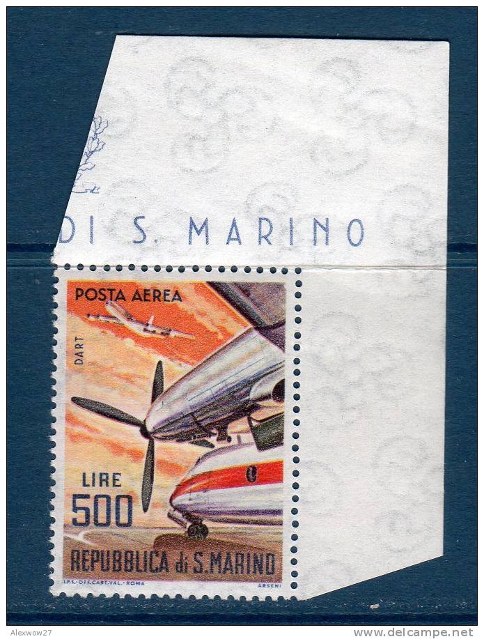 SAN MARINO 1965 POSTA AEREA / AIR MAIL **MNH - Luftpost