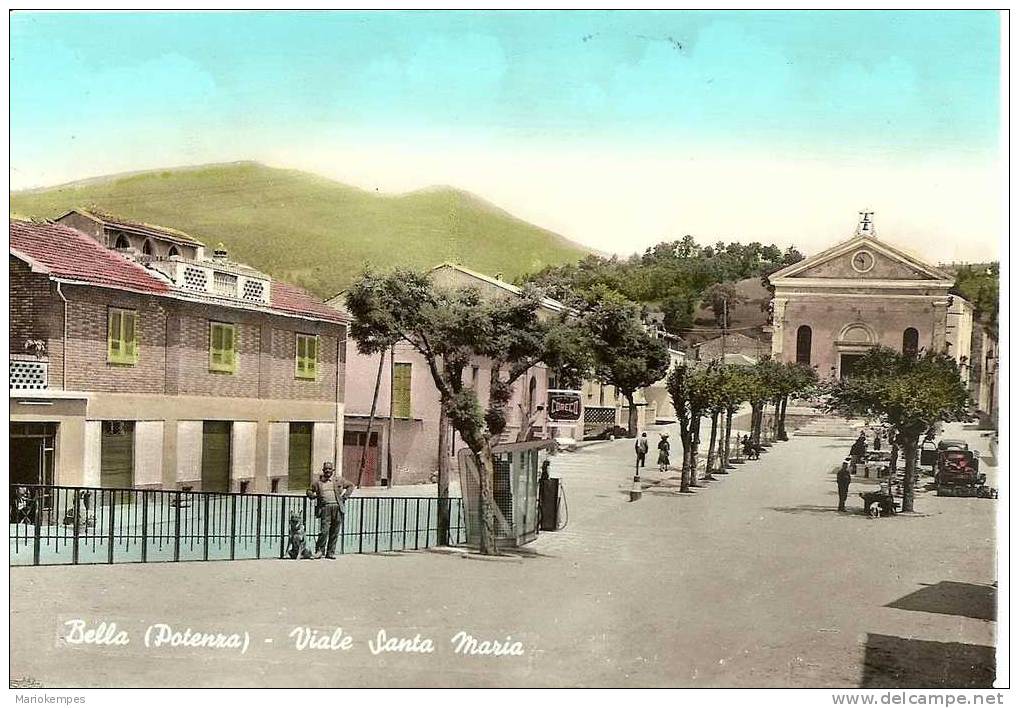 BELLA ( Potenza )  -  Viale Santa Maria          Pompa Di Benzina !!!!!!! - Potenza