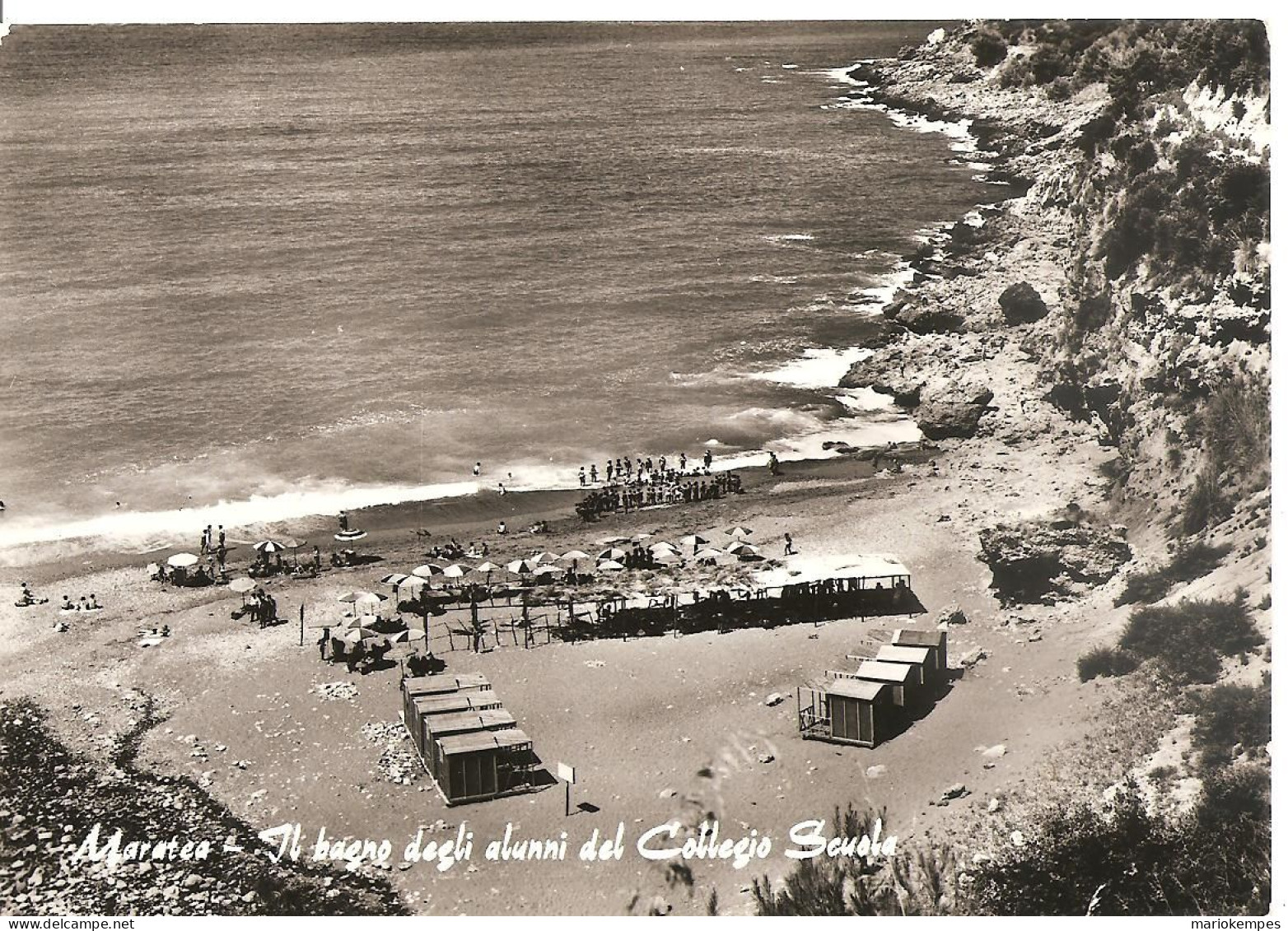 MARATEA  -  Il Bagno Degli Alunni Del Collegio Scuola - Potenza