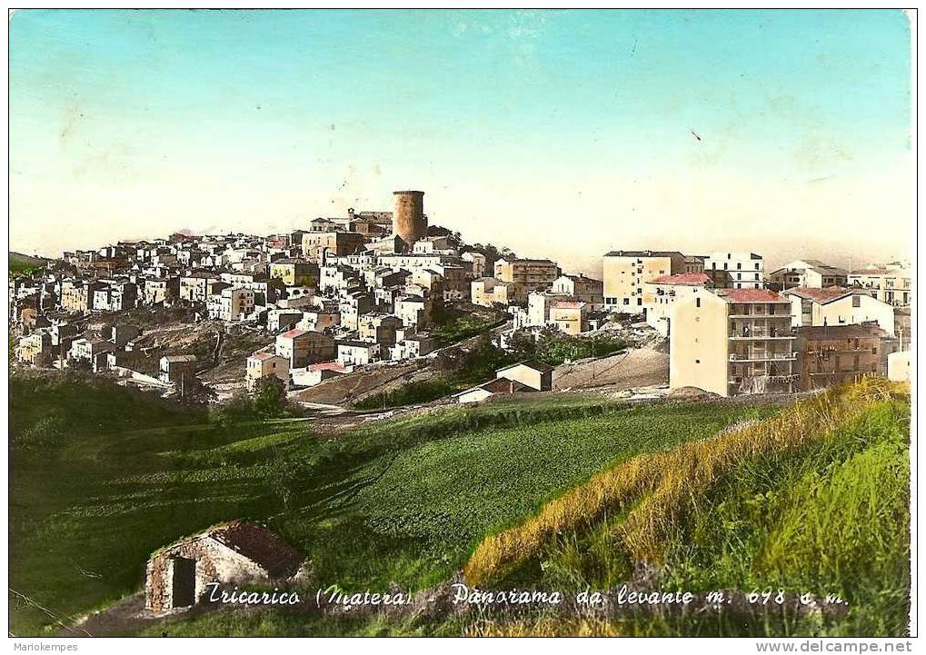 TRICARICO  ( Matera )  -  Panorama Da Levante - Matera