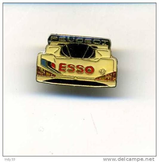 - PIN´S  PEUPEOT ESSO - Peugeot