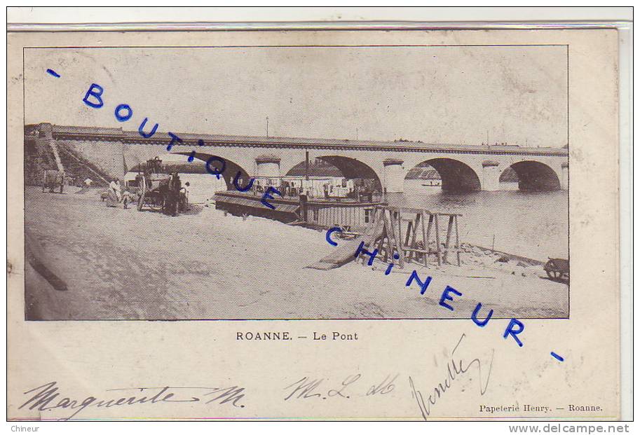 ROANNE LE PONT - Roanne