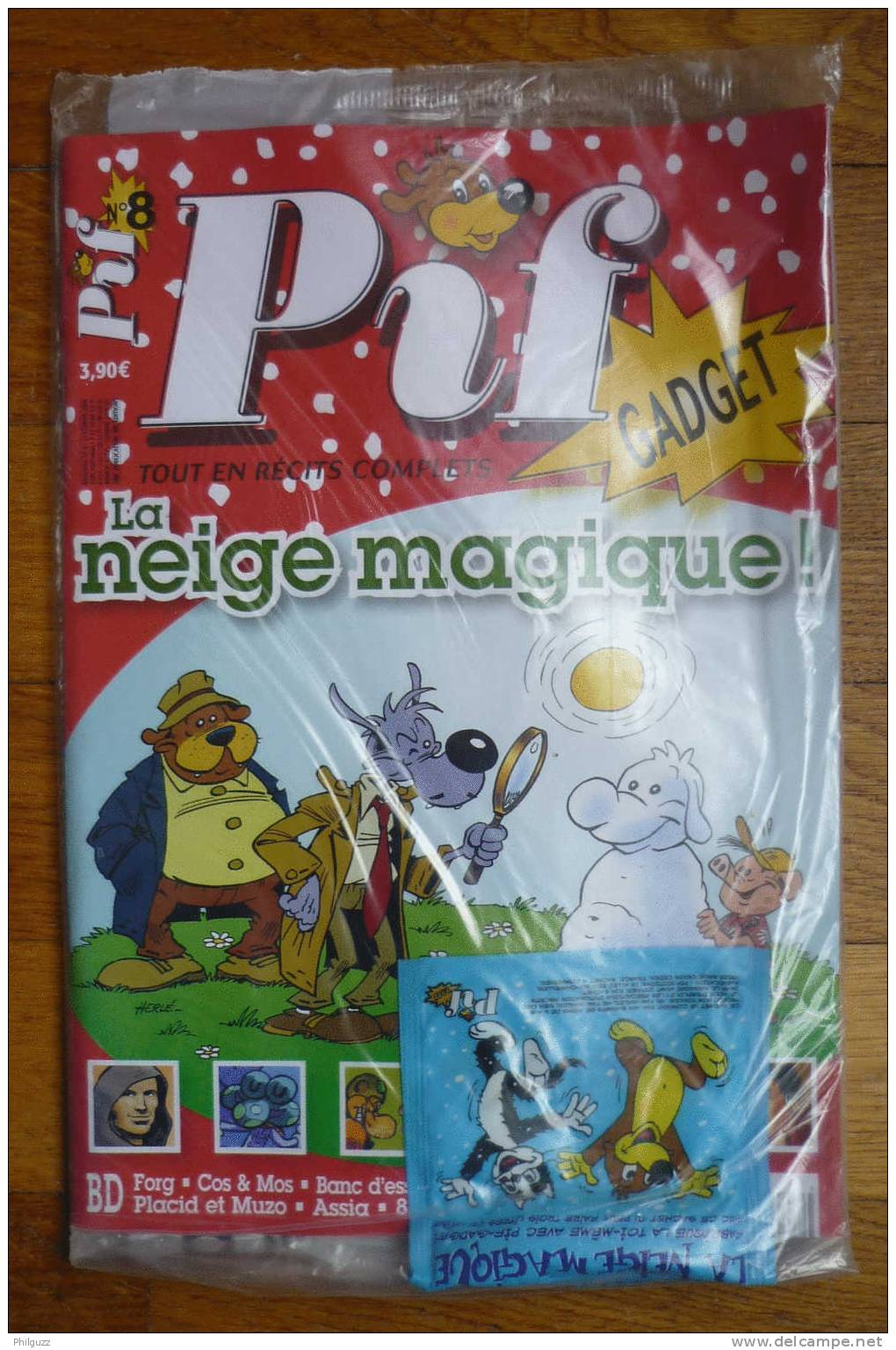 RARE AVEC GADGET Sous Blister PIF GADGET N° 8 Nouvelle Série 2005 - Pif Gadget