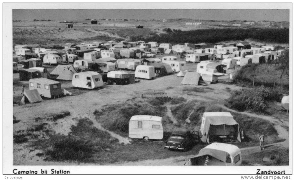 Camping Bij Station. Zandvoort. Onbeschreven. Goede Staat. Einwandfrei. Bon Etat. - Zandvoort