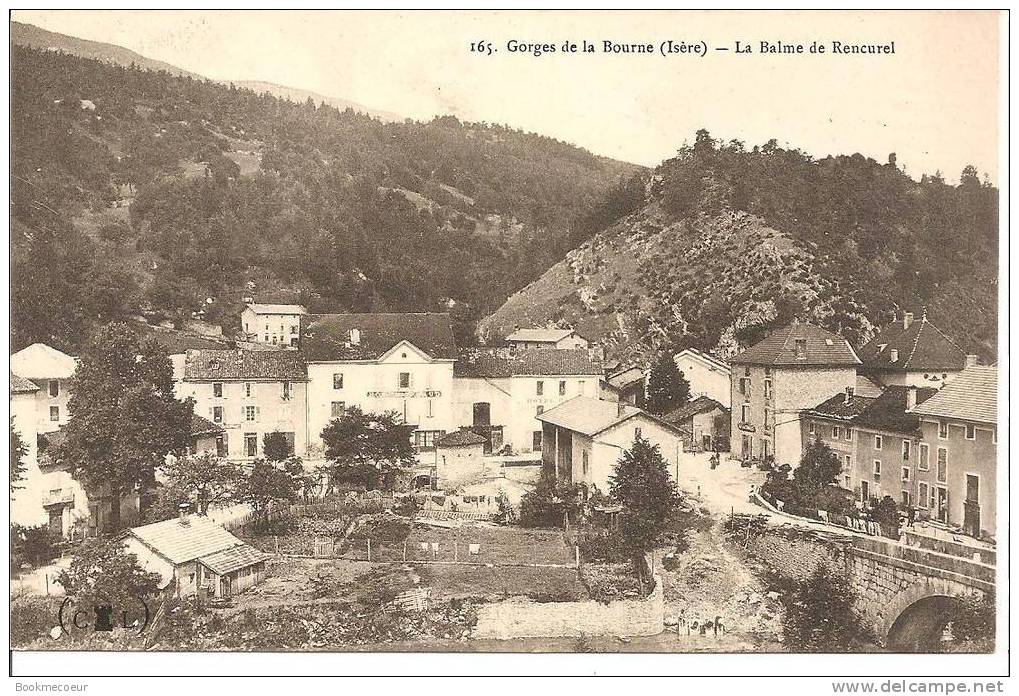 GORGES DE LA BOURNE  LA BALME DE RENCUREL - La Balme-les-Grottes