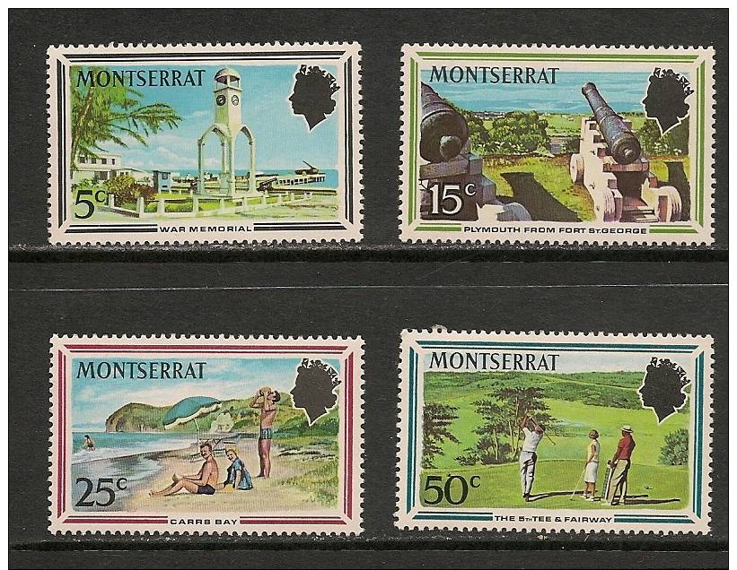 Montserrat 1970 Tourism Set UMM - Montserrat