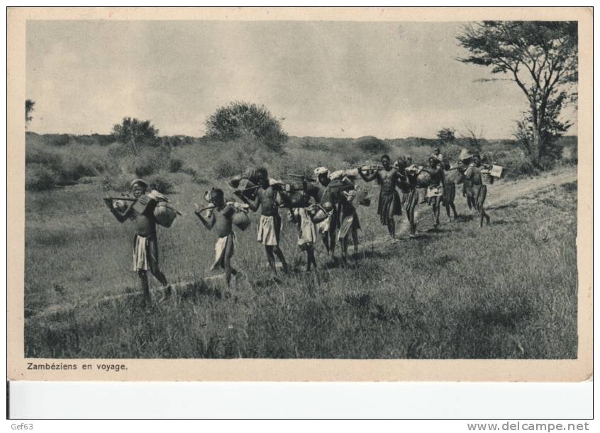 Zambéziens En Voyage - Sambia