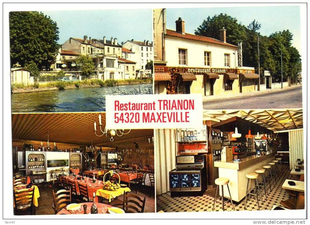 MAXEVILLE. - Restaurant TRIANON.  CPM - Hotels & Restaurants