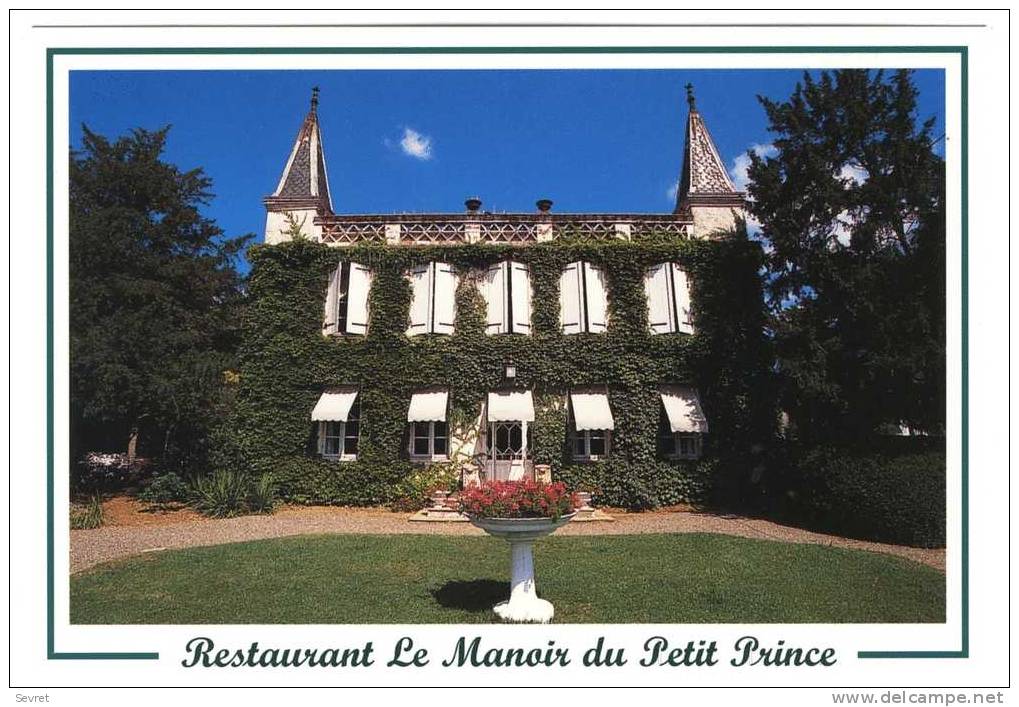 PORTET Sur GARONNE. -. - Restaurant "Le MANOIR DU PETIT PRINCE". - . CPM - Hotels & Restaurants