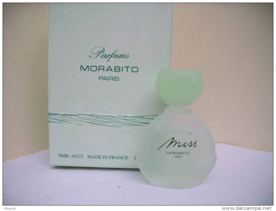 MORABITO  " MISS MORABITO" MINI PARFUM 7,5 ML - Miniatures Femmes (avec Boite)