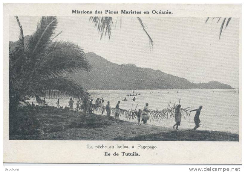 Samoa Américaines Ile De Tutuila Pêche Au Iauloa à Pagopago - Amerikanisch Samoa