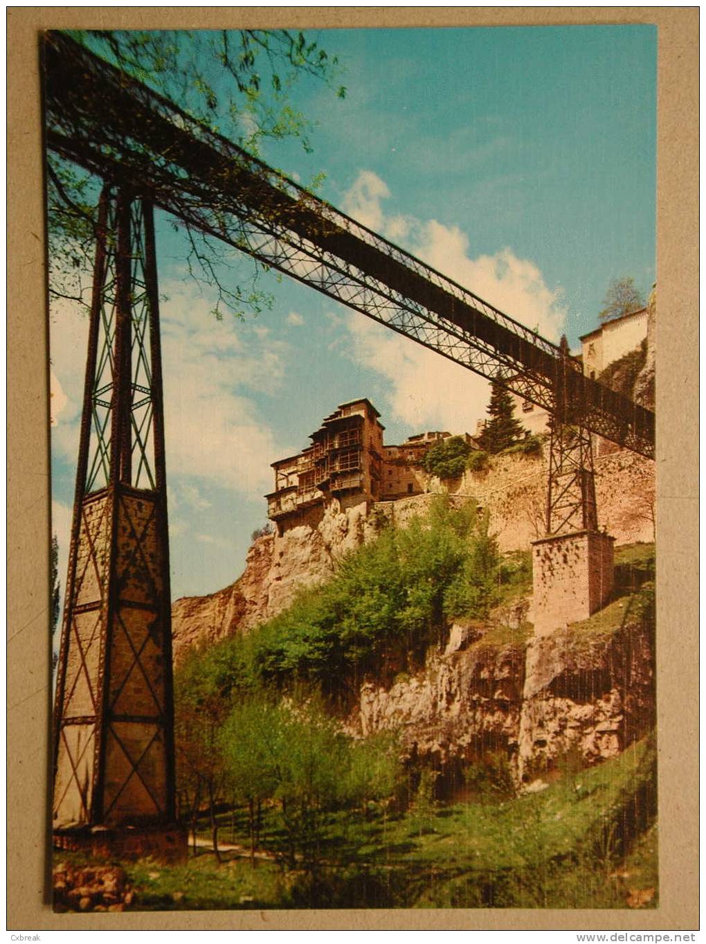 Cuenca, Casas Coldages Y Puente De San Pablo, Brücke Bridge Pont - Cuenca