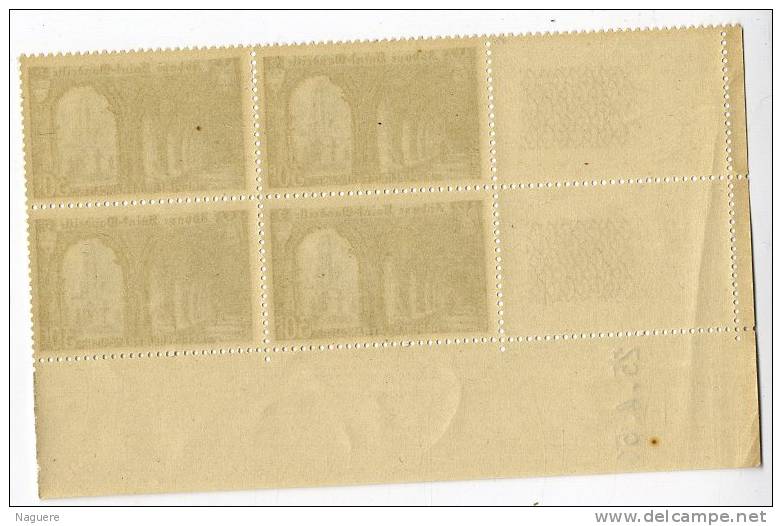 ABBAYE DE ST WANDRILLE   N° 888   Y & T  -  COINS DATES   25 4 51  -  SANS TRACE DE CHARNIERE - 1950-1959