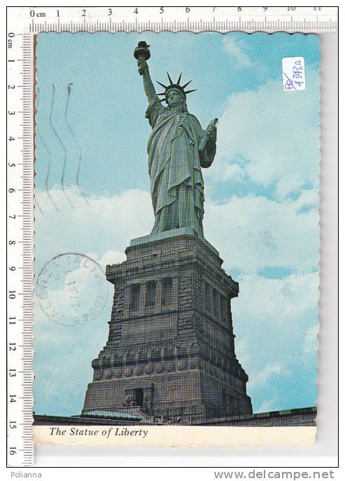 PO4343A# NEW YORK - STATUA DELLA LIBERTA'  VG 1981 - Long Island