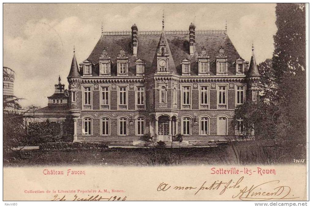 76 SOTTEVILLE LES ROUEN Château Faucon - Sotteville Les Rouen