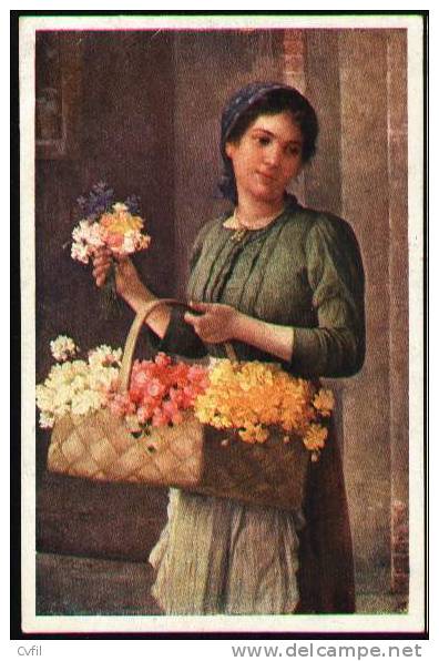 COLOURED POSTAL CARD Ca 1925 - "Frühlingsboten" By Josef Suess - Süss, Josef