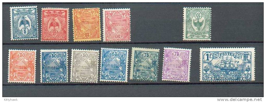 NCE 323- YT 114*-116*-117/118*GTC-119 à 125* - Le YT 115 (10c) Offert Non Compté - Unused Stamps