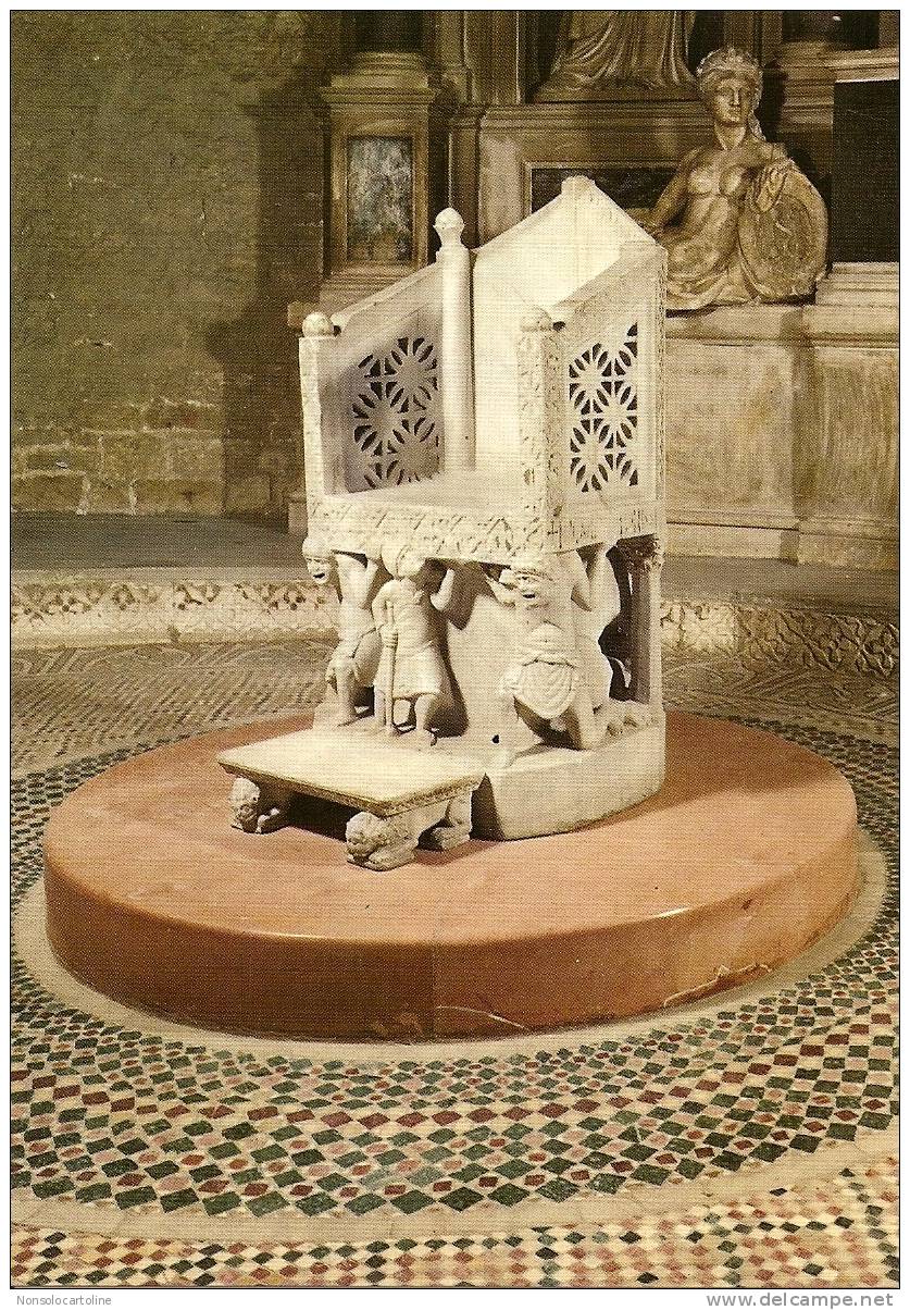 Bari Basilica Di San Nicola Sedia Dell'abate Elia - Monuments