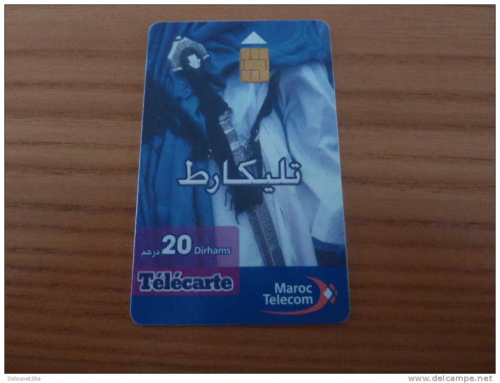 Télécarte à Puce 20 Dirhams "Maroc Telecom" MAROC - Maroc