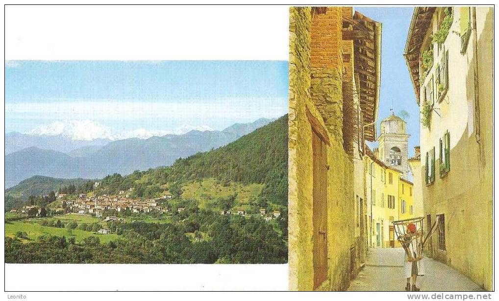 Novaggio Malcantone Via Noga 2 Ansichtskarten Ab 1971 - Malcantone