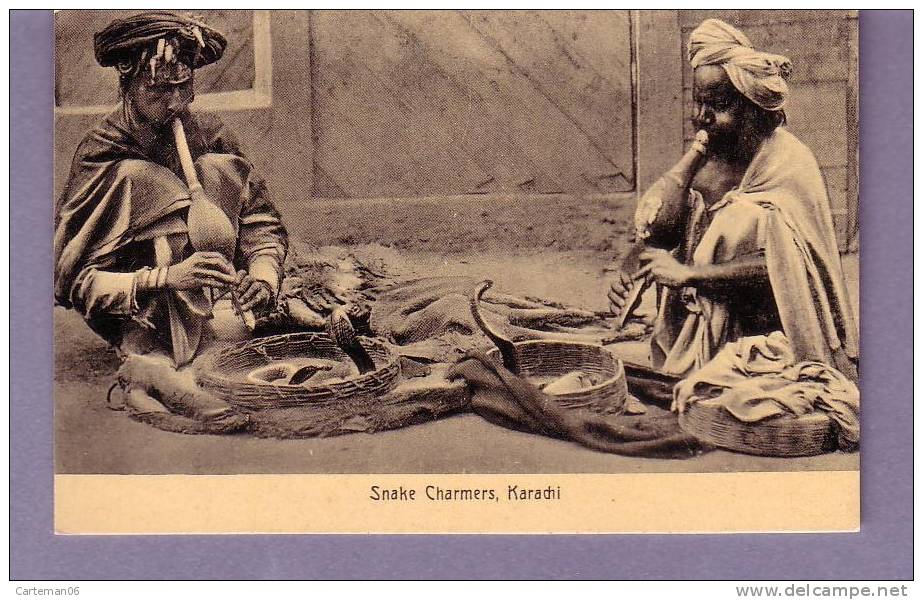 Pakistan - Snake Charmers, Karachi (charmeurs De Serpents) - Pakistan