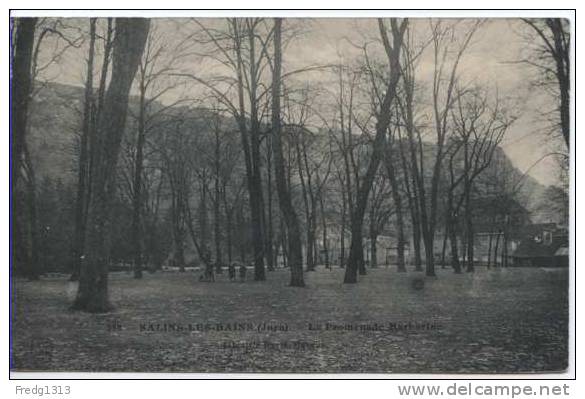 Salins Les Bains - Promenade Barbarine - Other & Unclassified