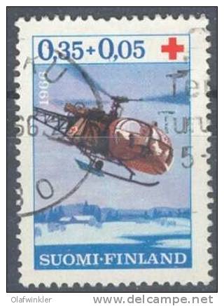 1966 Red Cross 0,35 (M) + 0,05 (M) Mi 611 /Facit 615 / Sc B175 Used/oblitere/gestempelt - Gebruikt