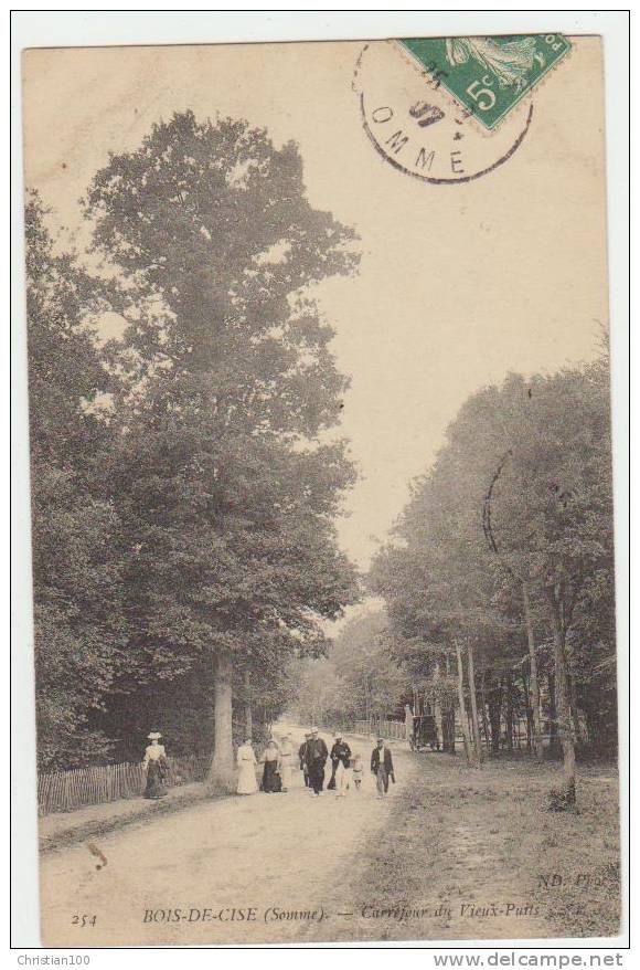 BOIS-DE-CISE : Carrefour Du Vieux-Puits - Ecrite En 1907 - - Bois-de-Cise