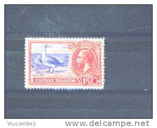 CAYMAN ISLANDS - 1935  George V  1d  MM - Cayman Islands